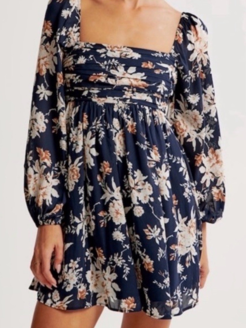 Emerson long-sleeve Mini Dress